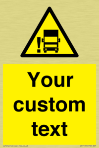 Custom warning blindspot